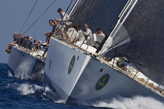 Opening of the 2010 Maxi Yacht Rolex Cup regatta