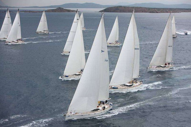 Oyster Regatta: Oyster 655 sailing yacht Roulette V2 and 54ft S/Y Sarabande win
