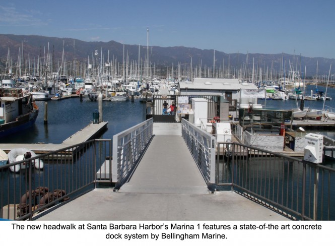 First stage of the Santa Barbara Marina upgrade completed