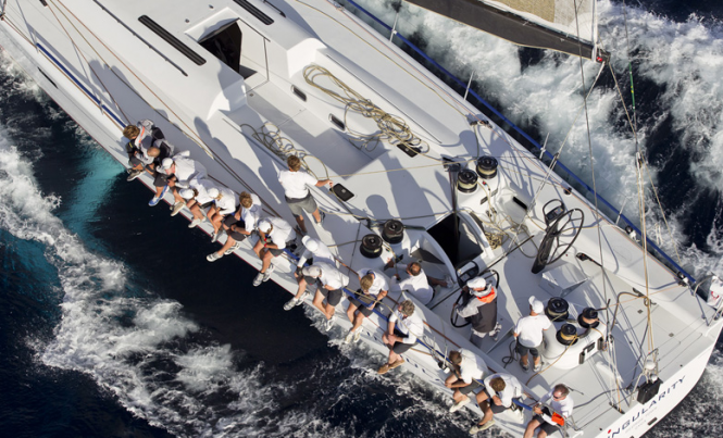 Sailing Yacht Singularity at the Monaco Yacht Show