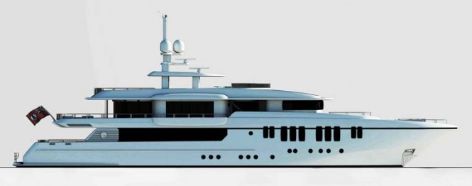 SuperYacht SUNRISE 47 design