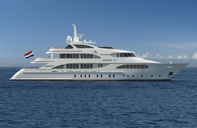 Diana 150 Yacht  – “3 TIMES A LADY ” Diana Yacht Design Series
