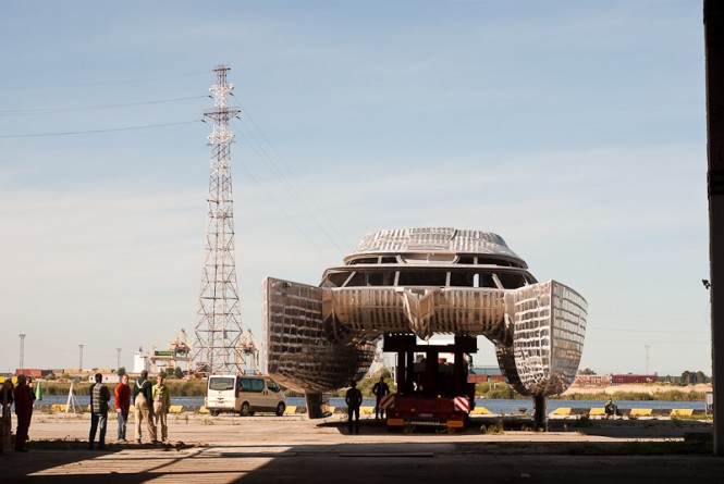 Latitude 88' Double Deck Under Construction