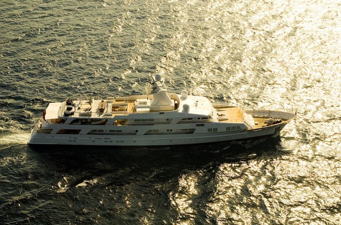 Illusion Yacht’s busy charter season after her refit at Pendennis