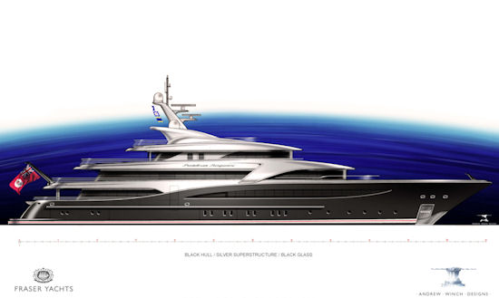 Proteksan Turquoise 70m NB55 Yacht Project