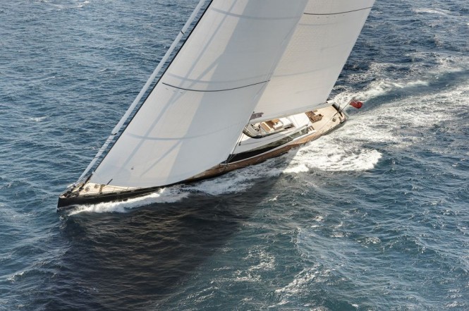 Superyacht Kokomo wins ISS award for best sailing yacht over 40m
