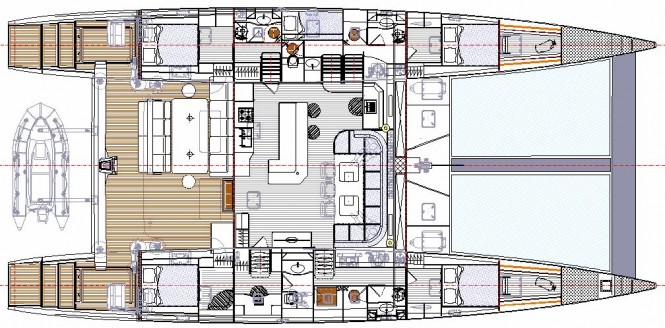 The Soubise 70 Carbon Line Catamaran by Tournier Marine The Soubise 70 Carbon Line Catamaran by Tournier Marine