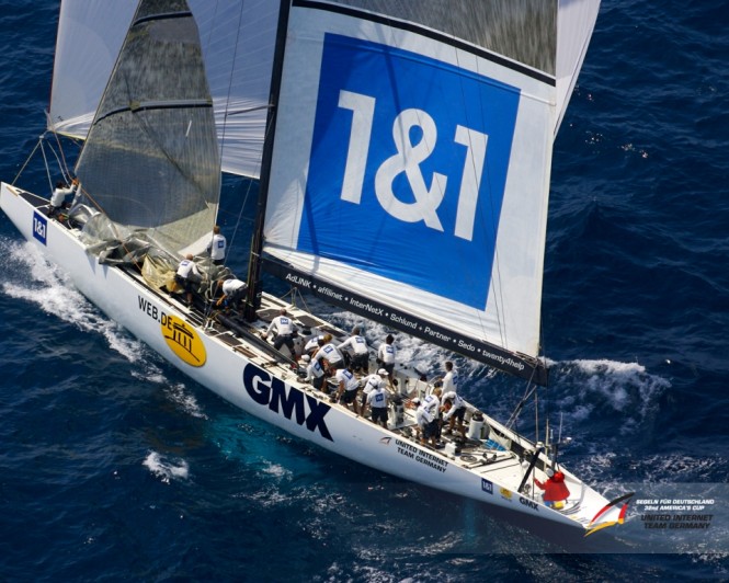 34th America’s Cup: United Internet Team Germany will not challenge.