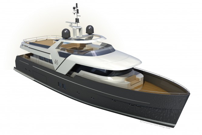 ecHo’ motor yacht from Monte Fino Hull 846 will be ready for her owner in the summer of 2011. ecHo’ motor yacht from Monte Fino Hull 846 will be ready for her owner in the summer of 2011.