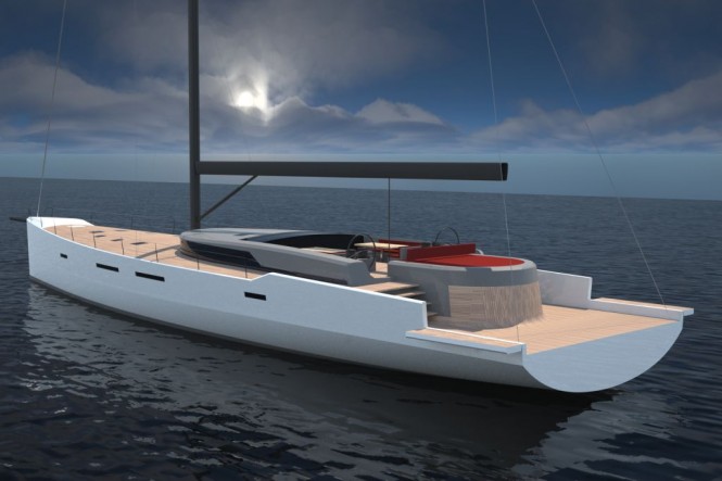 30m Sailing Yacht Anegada Cay by Cognit Design and Atollvic Shipyard