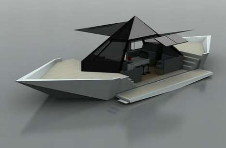 55-foot 'Paperboat' Concept by the Artax Studio