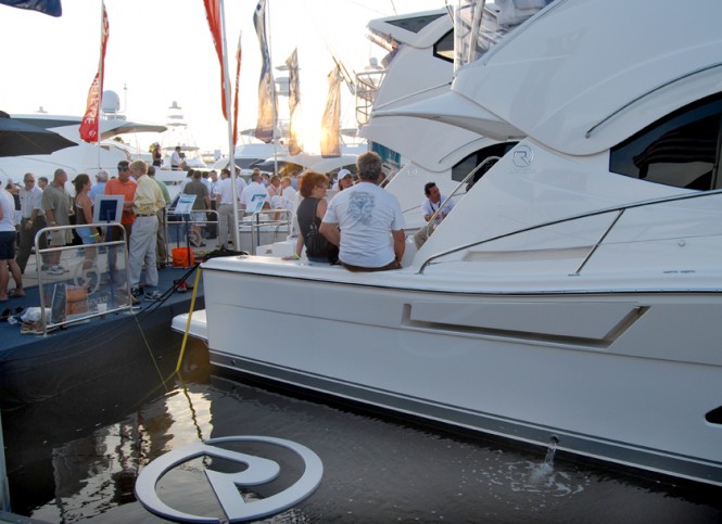 Attendance at this years Fort Lauderdale show was strong and interest in the new Riviera models was keen Attendance at this years Fort Lauderdale show was strong and interest in the new Riviera models was keen