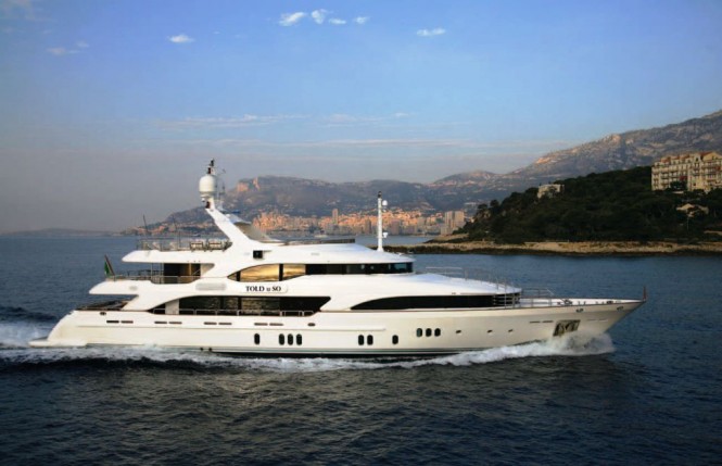 Benetti Vision 145 motor yacht “Told U So” by Benetti Yachts and Molori Design.