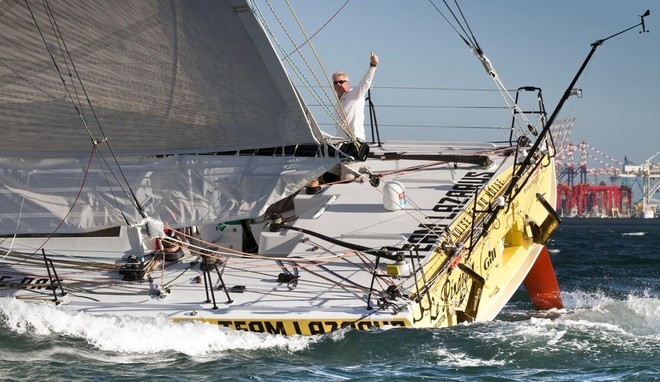 Velux 5 Oceans: Brad Van Liew wins first leg in Cape Town