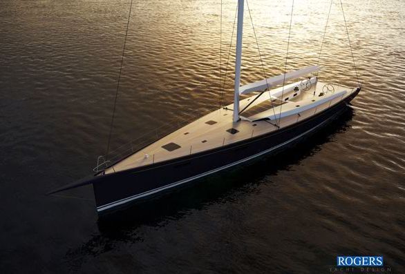 Carbon Ocean 82 maxi sailing yacht Aegir II