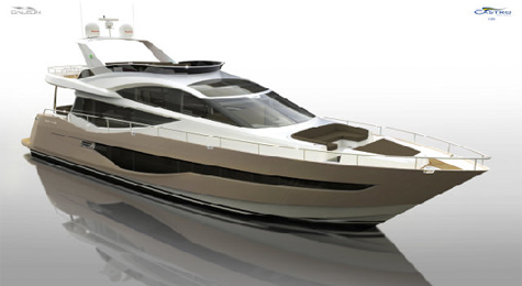 Galeon 780 Crystal motor yacht by Galeon