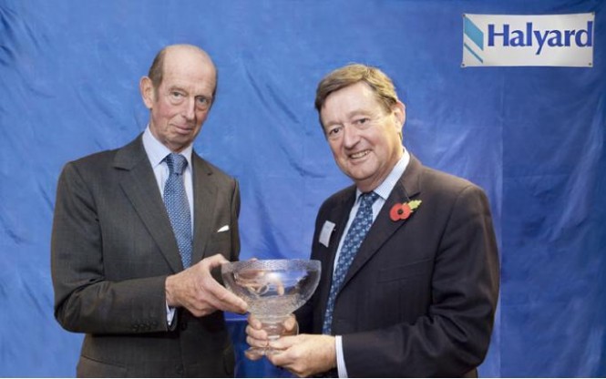 HRH Duke of Kent presents Queen’s Award to Halyard