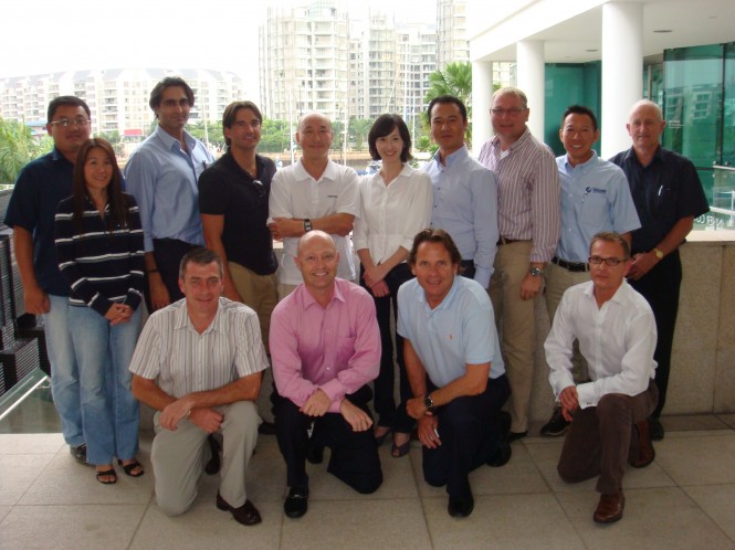 Fairline Boats Asia dealer’s inaugural Business Conference in Singapore.