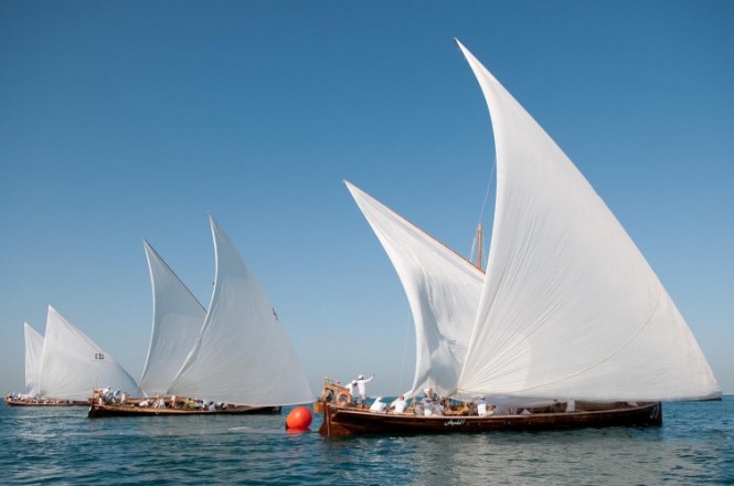Louis Vuitton Trophy Dubai: All4One wins the dhow race