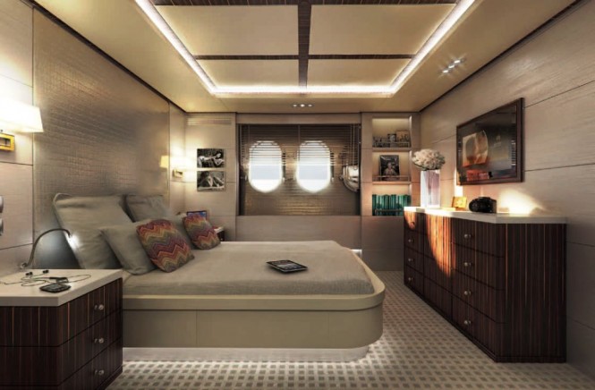 Motor yacht Told U So - VIP Guest Cabin, The Ebony Room, Starboard Motor yacht Told U So - VIP Guest Cabin, The Ebony Room, Starboard