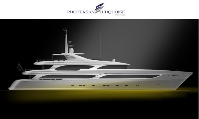 Proteksan Turquoise 50m motor yacht, Hull number NB56 – Project Thunder