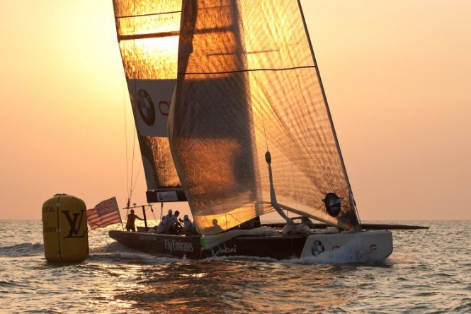 Louis Vuitton Trophy Dubai: Day 7, BMW Oracle Racing Dominates