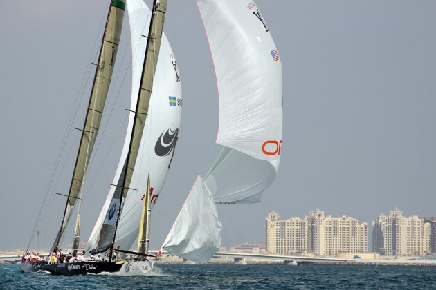 Louis Vuitton Trophy Dubai: Day 2, Russians and Kiwis Come From Behind