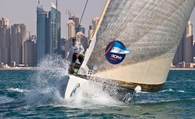 Louis Vuitton Trophy Dubai: Day 3, BMW Oracle Racing Extends Dominance
