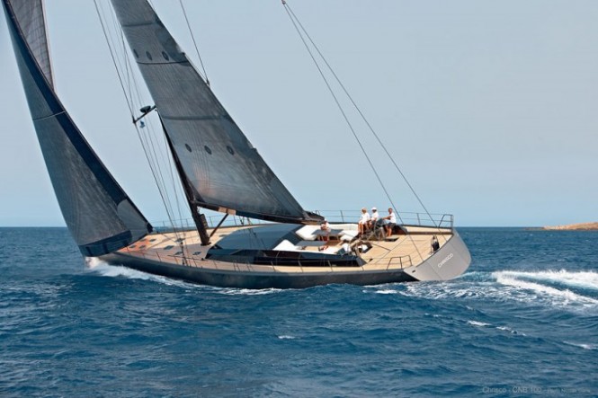 CNB 100 Sailing yacht Chrisco wins ShowBoats International award and two ISS awards