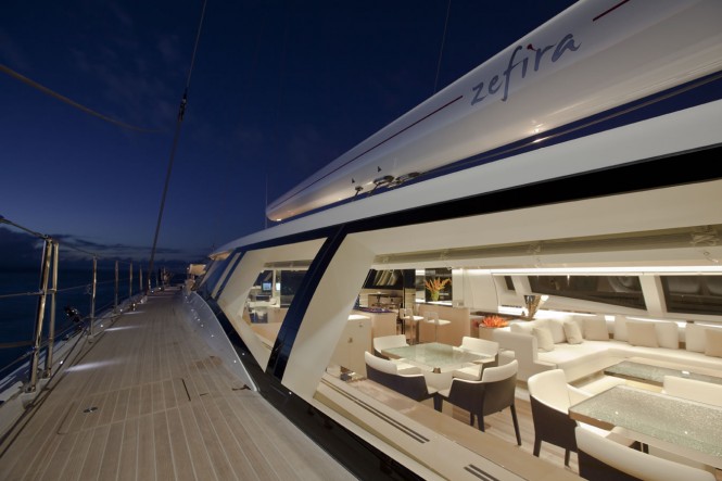 Sailing yacht Zefira designed by Dubois Naval Architects Sailing yacht Zefira designed by Dubois Naval Architects