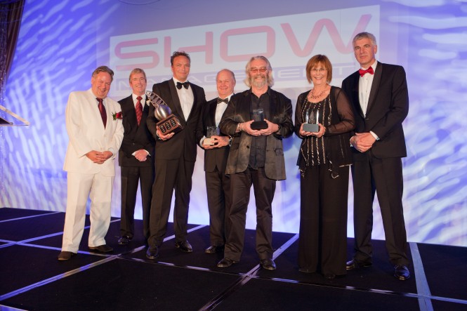 Superyacht SUNRAYS wins ISS Award for Best Power Yacht over  65m