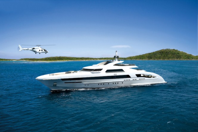 Van Oossanen & Associates’ Fast Displacement Hull Form (FDHF) Motor yacht Concept Gaining Ground