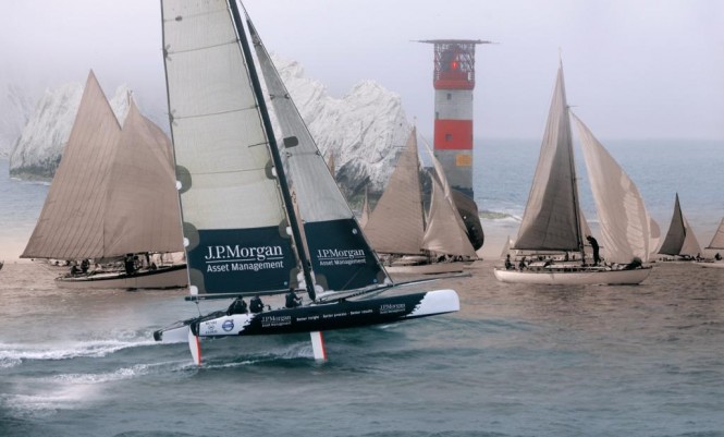 J.P. Morgan Asset Management Round the Island Race 2011.