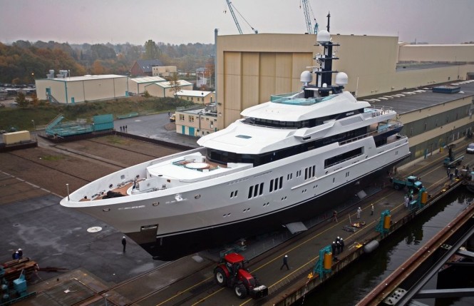 Lürssen Motor yacht Hermitage - Photo Credit Yachting Intelligence Lürssen Motor yacht Hermitage - Photo Credit Yachting Intelligence