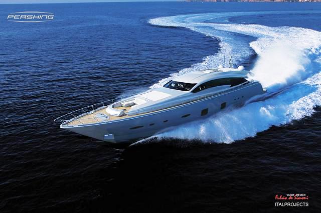 Pershing 108 Motor Yacht to launch in January 2011. Pershing 108 Motor Yacht to launch in January 2011.