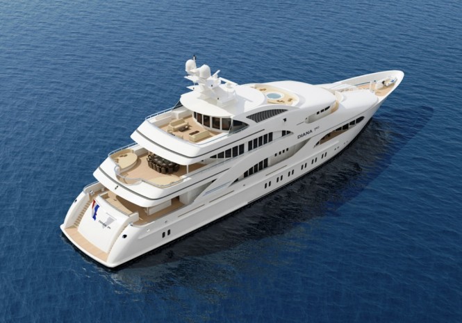 Superyacht D190 - “3 TIMES A LADY” Diana Yacht Design Superyacht D190 - “3 TIMES A LADY” Diana Yacht Design