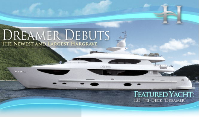 135′ motor yacht DREAMER: The Newest Flagship by Hargrave