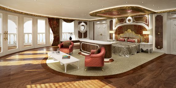 ‘The Streets of Monaco’ superyacht by Yacht Island Design VIP Suite ‘The Streets of Monaco’ superyacht by Yacht Island Design VIP Suite