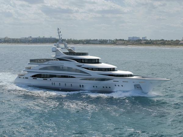 Superyacht Diamonds are Forever by Benetti takes to the water