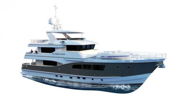 All Ocean Yachts Explorer motor yachts by Luiz de Basto Designs