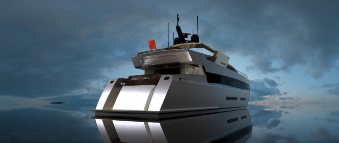 ANATOMIC 42m motor yacht by Tiranian Yachts ANATOMIC 42m motor yacht by Tiranian Yachts