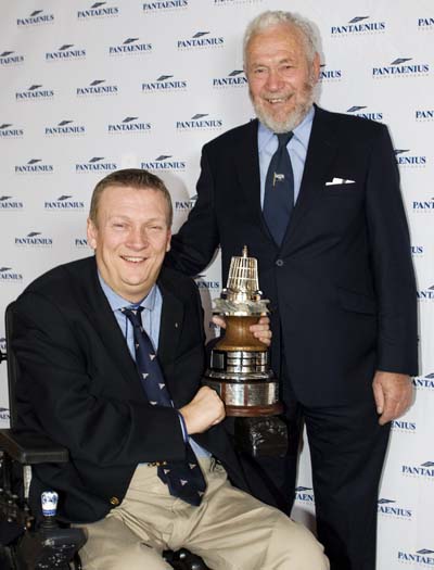 British yachtsman Geoff Holt MBE won the coveted title of YJA Pantaenius Yachtsman of the Year for 2010 Photo Credit onEdition British yachtsman Geoff Holt MBE won the coveted title of YJA Pantaenius Yachtsman of the Year for 2010 Photo Credit onEdition