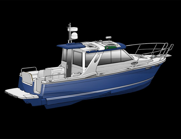 Garmin® to Outfit Fluid Motion’s Ranger Tugs, Trawlers and Cutwater Boats
