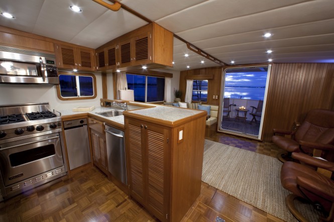 New Krogen 48′ AE trawler motor yacht by Kadey-Krogen Yachts