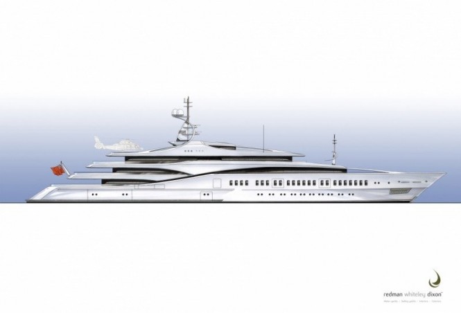 The Devonport ONE TEN Superyacht Design by Redman Whiteley Dixon
