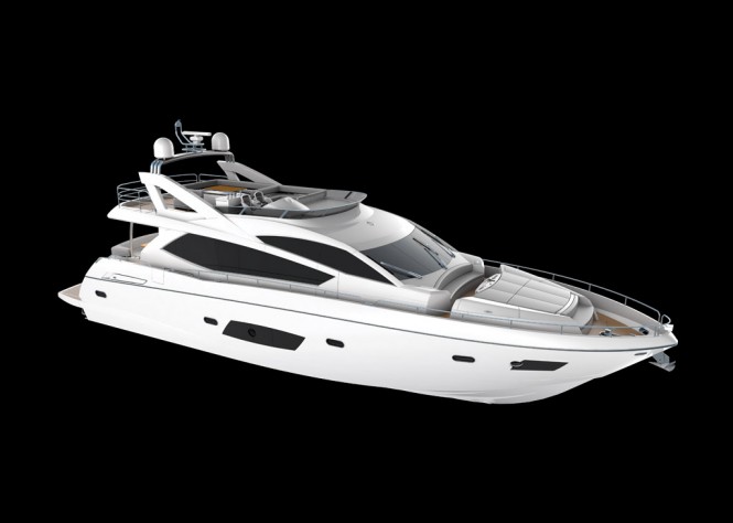 Design Unlimited creates interior for new Sunseeker Manhattan 73 motor yacht