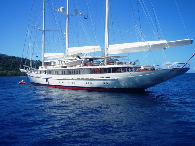 Super Yacht Athena in Fiji