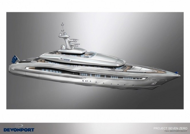 The DEVONPORT Concept Motor Yacht SEVEN ZERO