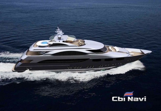 CBI 50 Superyacht Aifos by Cbi Navi nearing launch