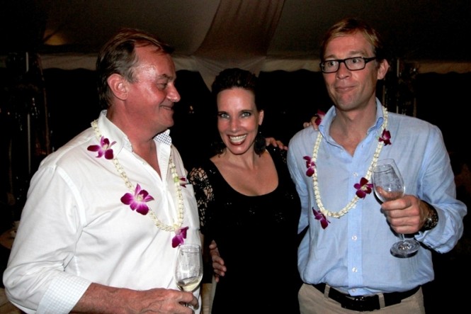Feadship management with one of Asia Superyacht Rendezvous host Feadship management with one of Asia Superyacht Rendezvous host
